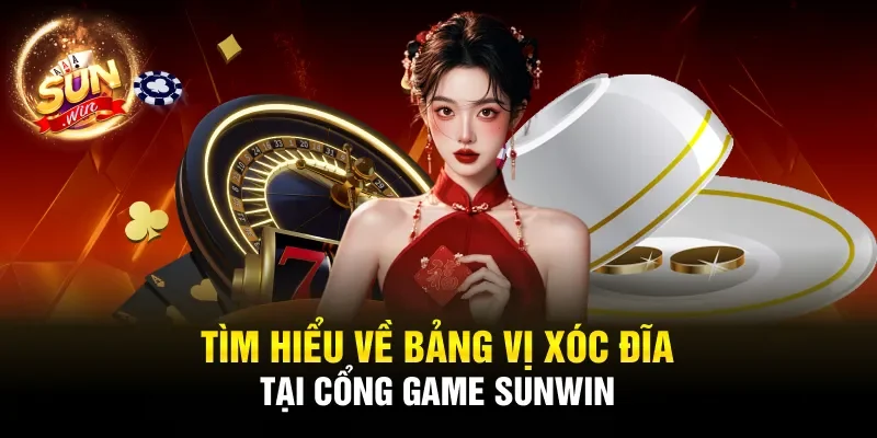 Tìm hiểu về bảng vị xóc đĩa tại cổng game Sunwin 